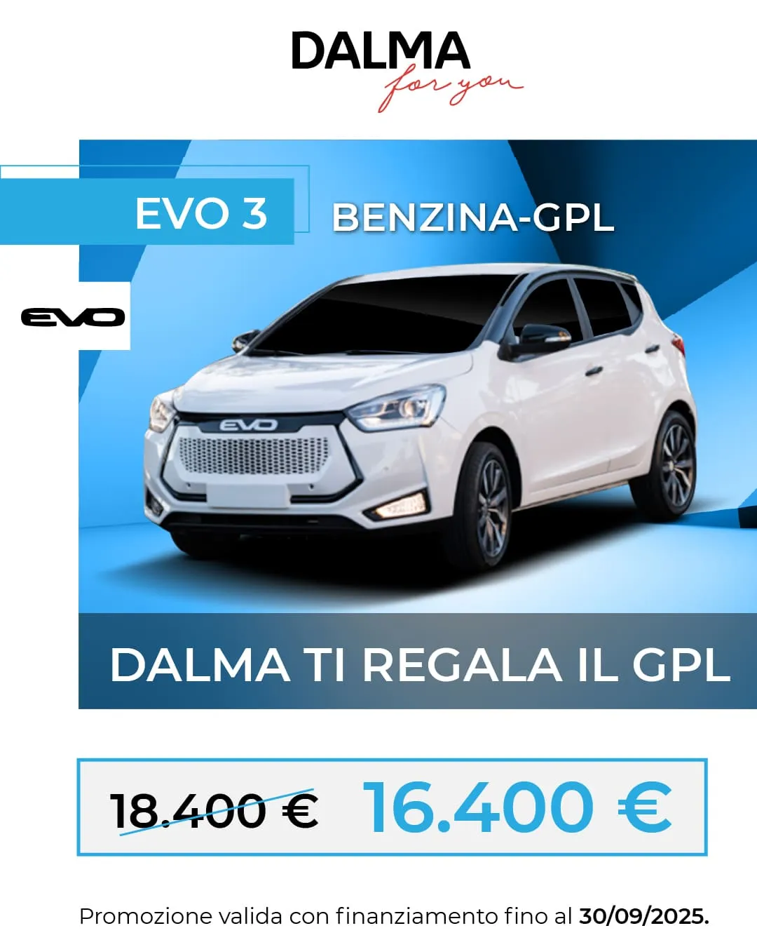 Dalma EVO 3 Benzina-GPL