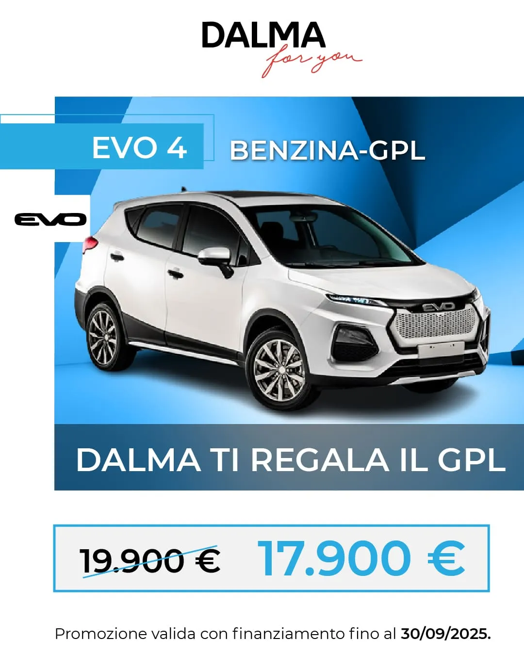 Dalma EVO 4 Benzina-GPL