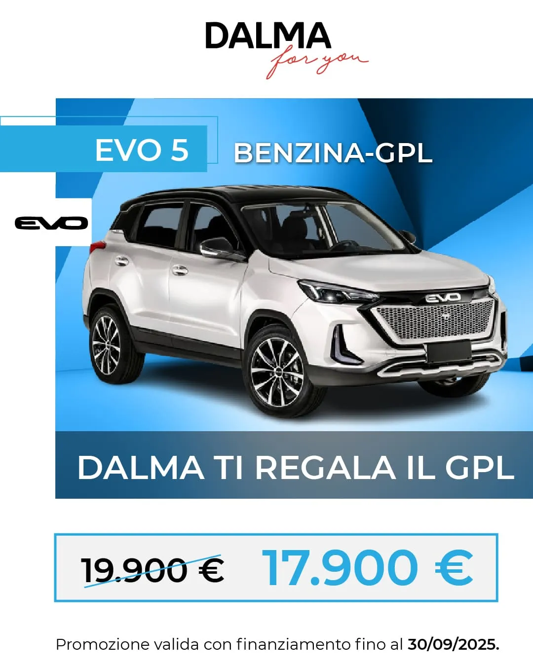 Dalma EVO 5 Benzina-GPL