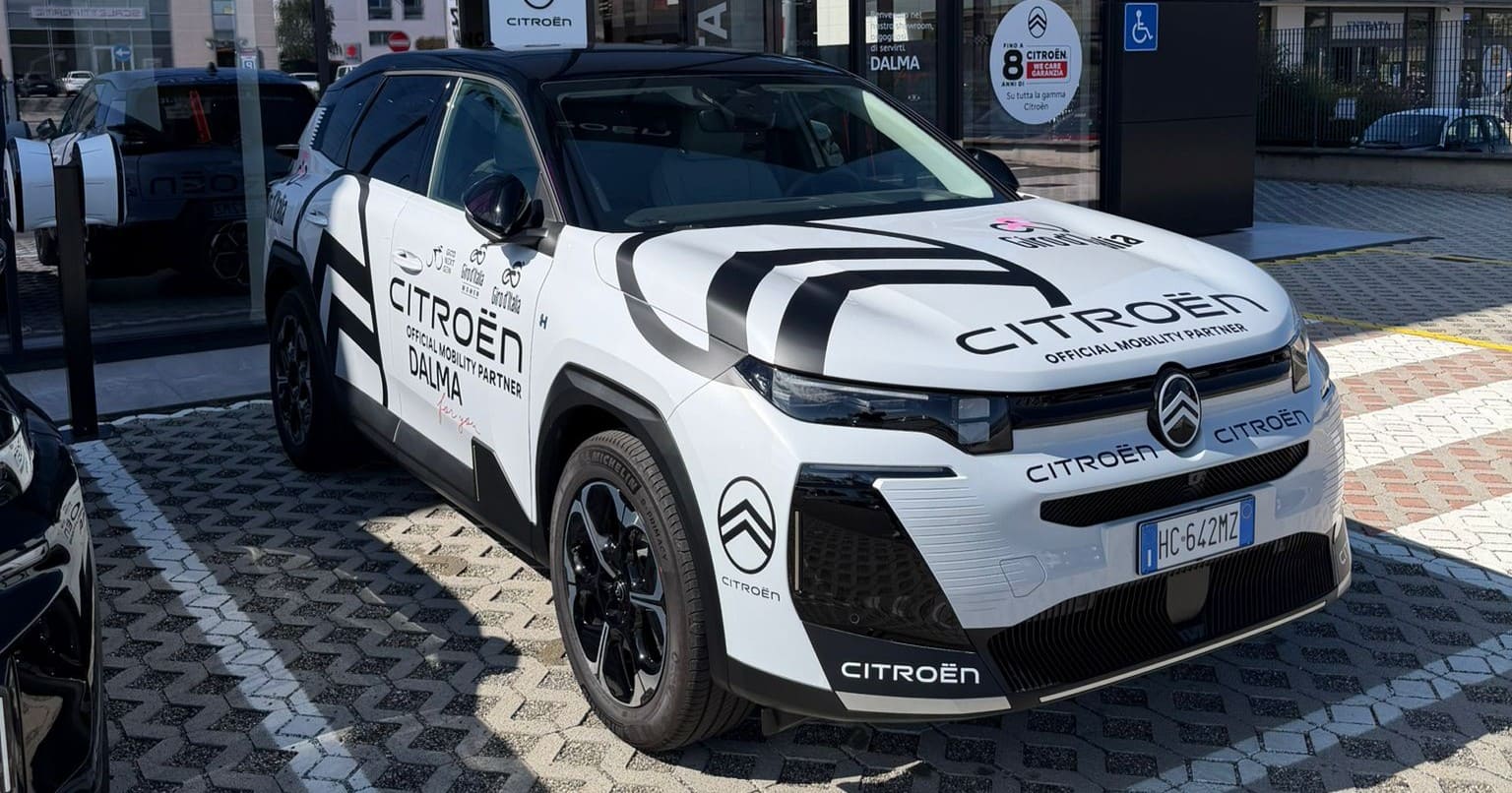 Nuovo Citroën C5 Aircross Auto Ufficiale del Giro d'Italia 2026