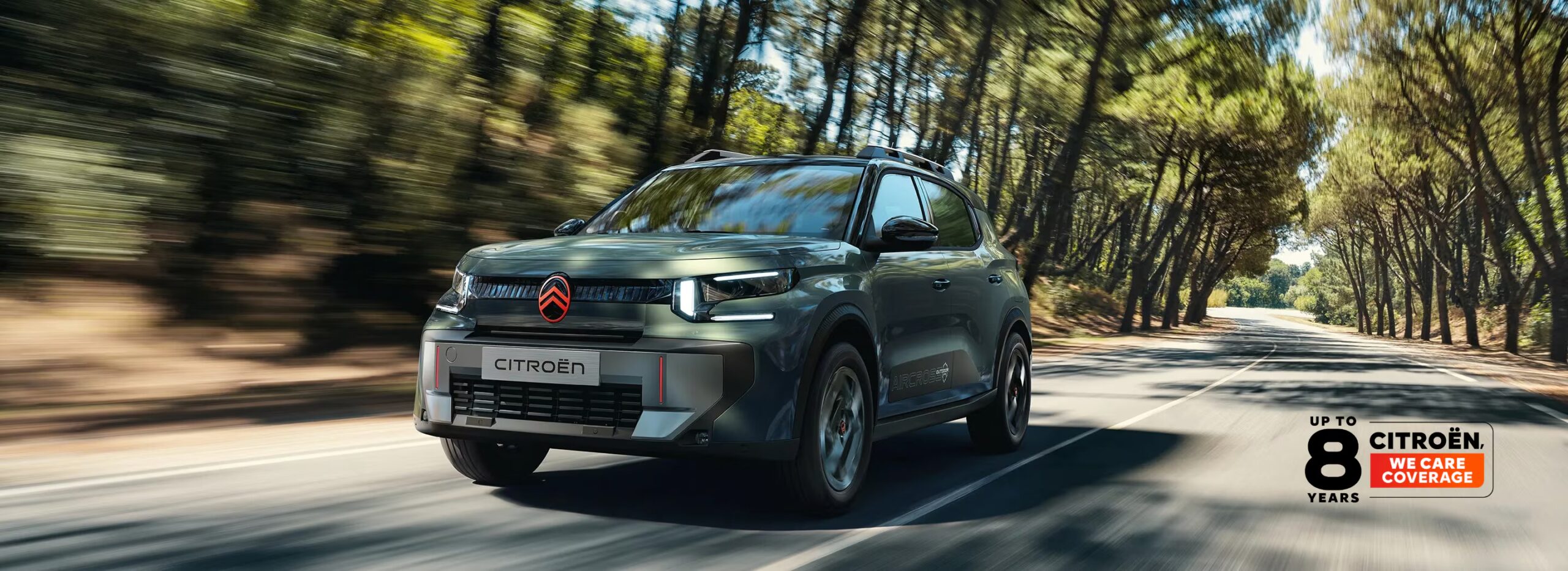 Citroën C3 Aircross in strada con garanzia Citroën We Care - Dalma For You Solaro